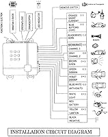 Vista 7 de Shkalacar Sistema de Alarma de Seguridad de Entrada sin Llave para Coche, Sistema Universal de Seguridad para Vehículos, Protección contra Robo