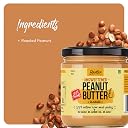 Classic Peanut Butter | Smooth & Creamy | 100% Roasted Peanuts | No Added Sugar, No Palm Oil | Protein-Rich Spread | 350 g gallery image