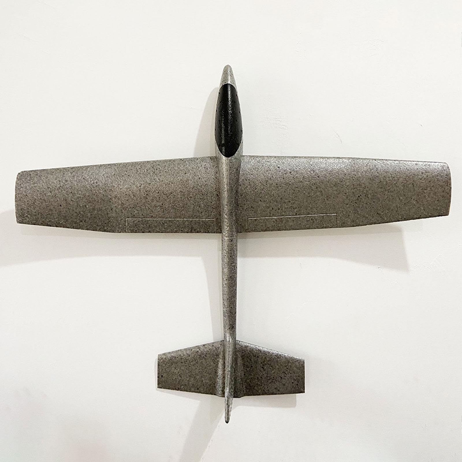 Avión de Espuma de Juguete, Planeador de Juguete, Avión de Juguete para Fiestas, Juguete para Mano, Juguete Deportivo para Exteriores, Juguet, Gris