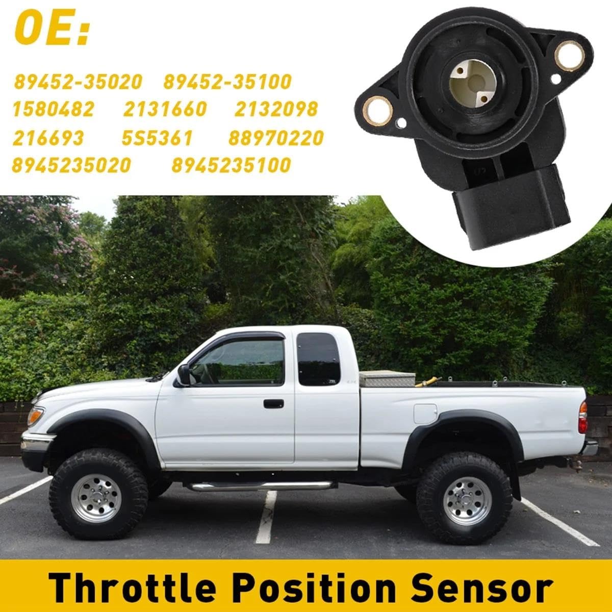 Cuerpo Acelerador Sensor 89452-35020 Sensor De Posición del Acelerador TPS para Toyota para 4Runner para Celica para Tacoma para Matrix posición Acelerador Sensor