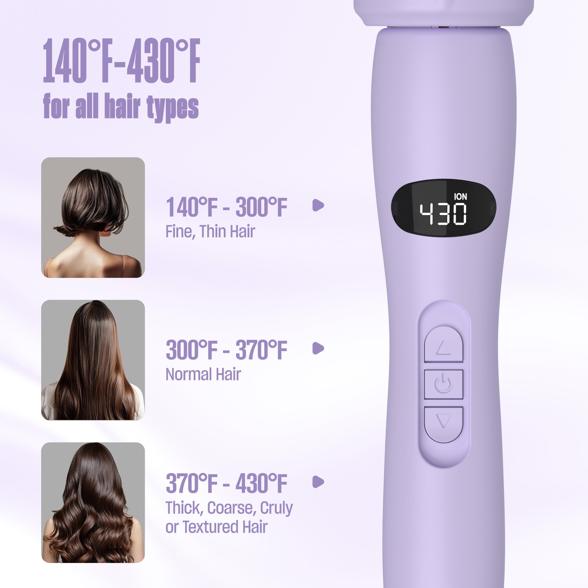 BeKind Twist Pro 1.5-Inch Ionic Heated Thermal Brush