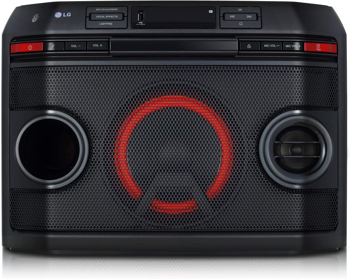 LG OL45 XBOOM Hi-Fi System with 220 Watt (CD and Radio, USB, Multi-Bluetooth, Karaoke Functions)