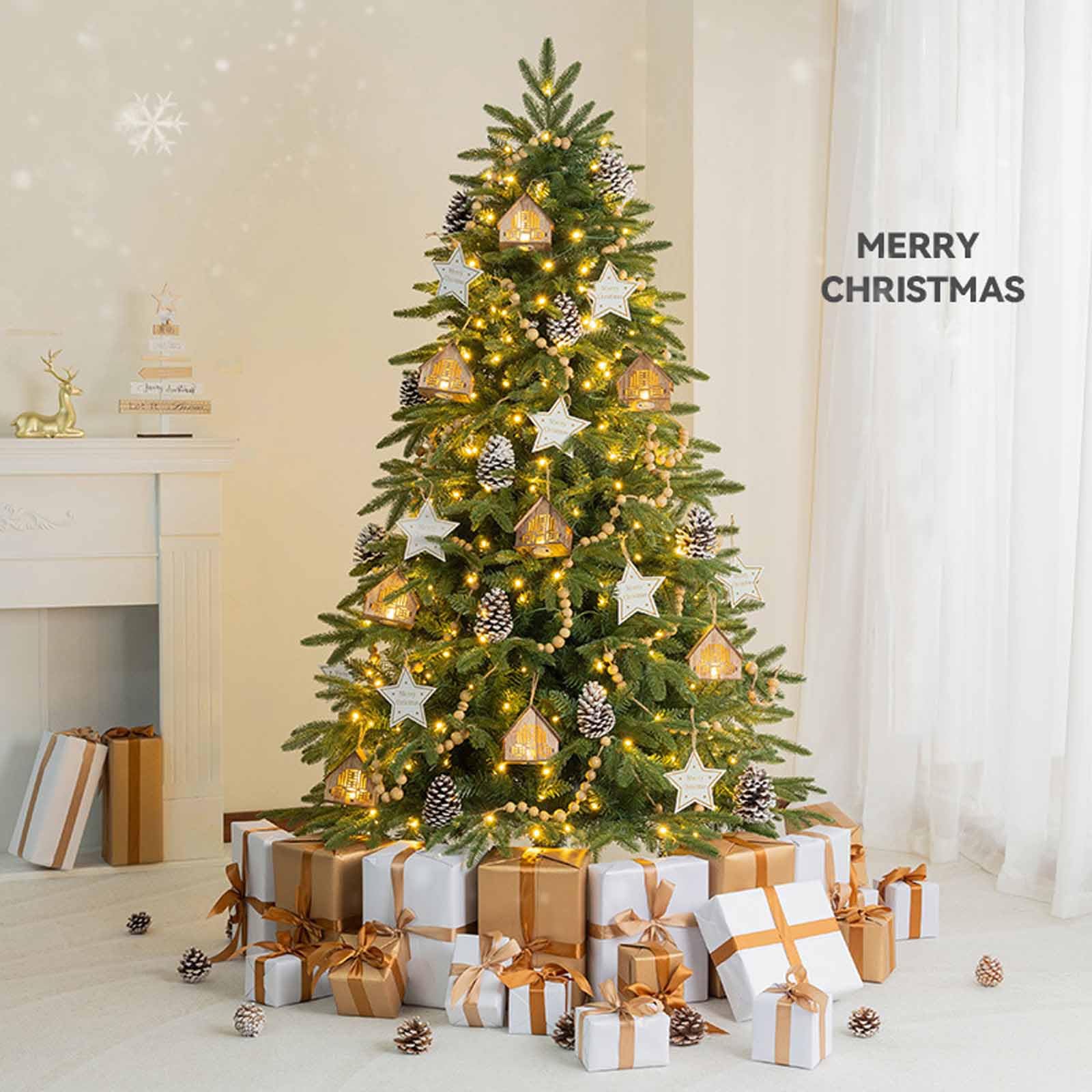 Neo Albero di Natale artificiale con punte scandinave, 2,1 m