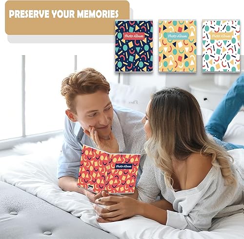 Miniatura 7 de Álbumes de fotos pequeños de 4 x 6 pulgadas, paquete de 8 unidades, capacidad para 36 fotos cada uno, mini álbumes de fotos de 4 x 6, álbumes