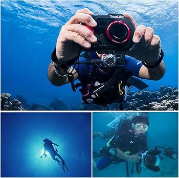 2 Mosquetones De Buceo Con Hebilla Rápida - Cable Espiral Extensible 150cm, Para Cámaras Subacuáticas, Snorkel O Escalada