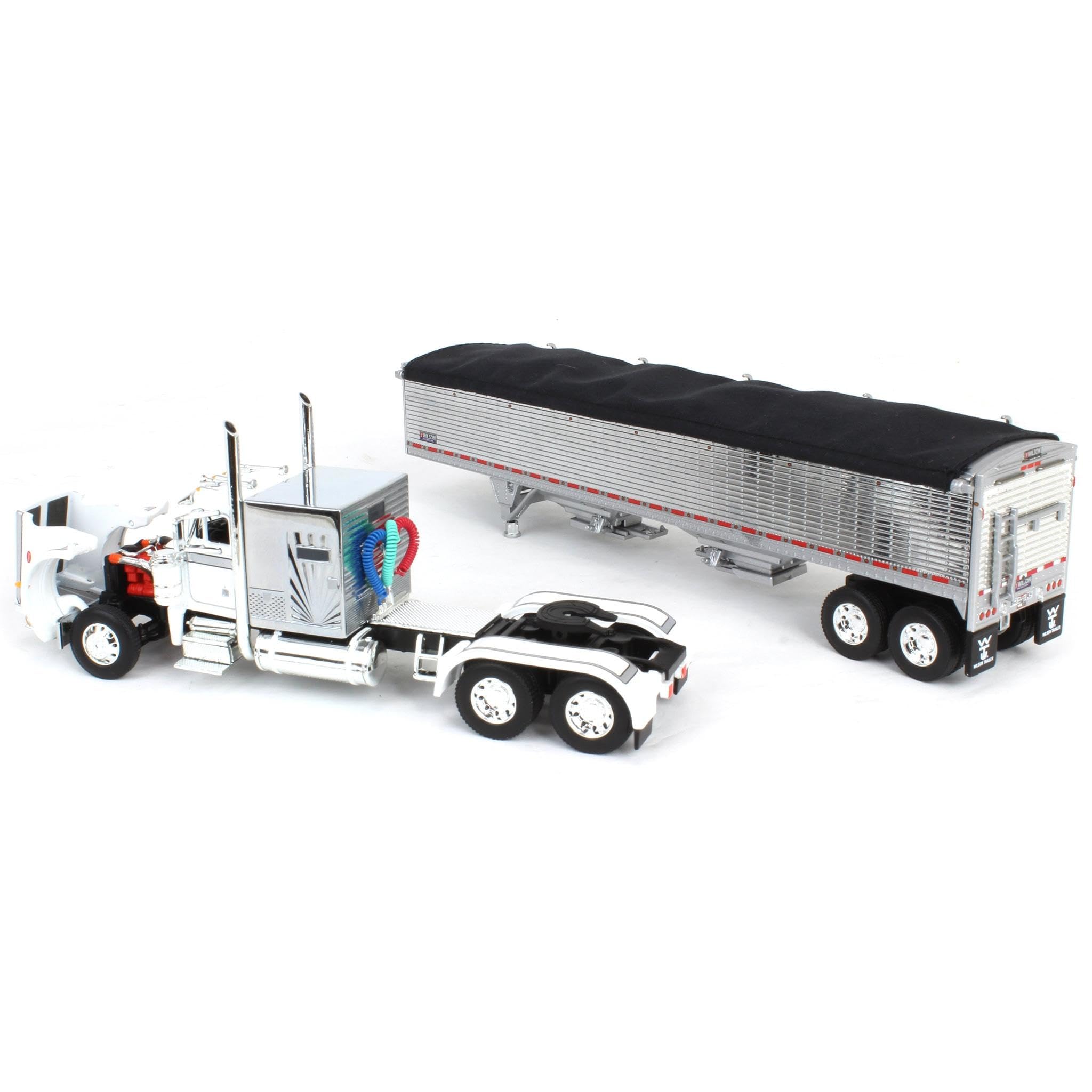 DCP 1/64 White Peterbilt 359 60
