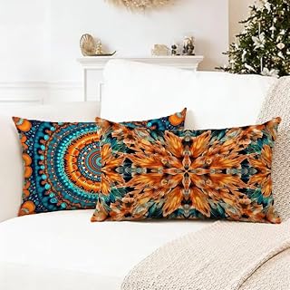 Färg Orange Kuddfodral Soffa 50x70 cm Blå Kudde Soffa Tyg Hög Kvalitet Dold Dragkedja För, Dubbelsidigt Tryck, Soffa Rum Dekoration, Present Kvinna, Familjegåva 0R-30