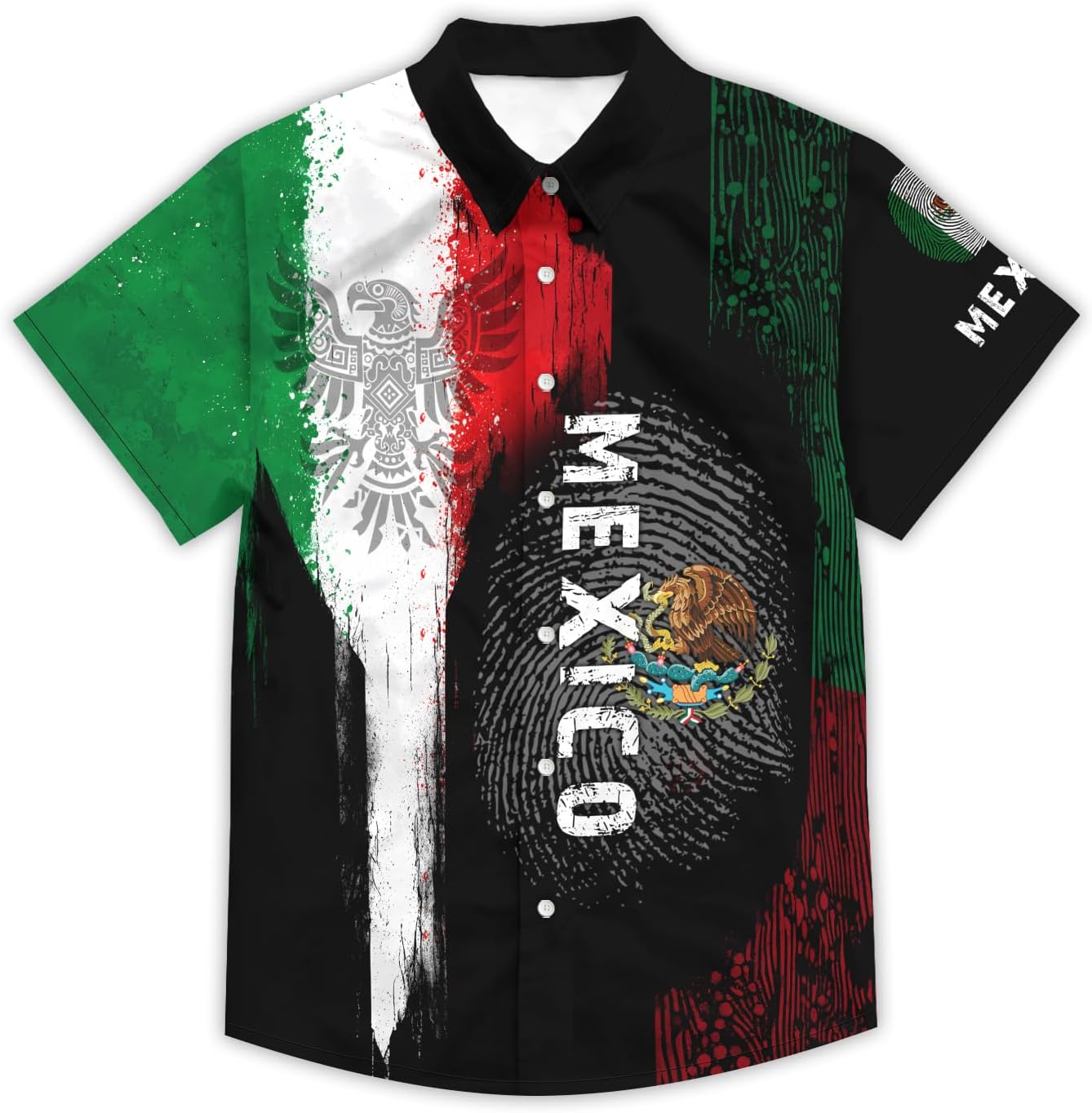 Men's Hawaiian Shirt Short Sleeve Casual Button Down Shirt Novelty Print Tropical Beach Shirt image 3
