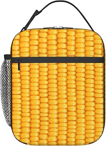 Miniatura 12 de Bolsa de almuerzo para mujeres y hombres, lonchera aislada, reutilizable, a prueba de fugas, para oficina, trabajo, playa o viajes Hamburguesas y