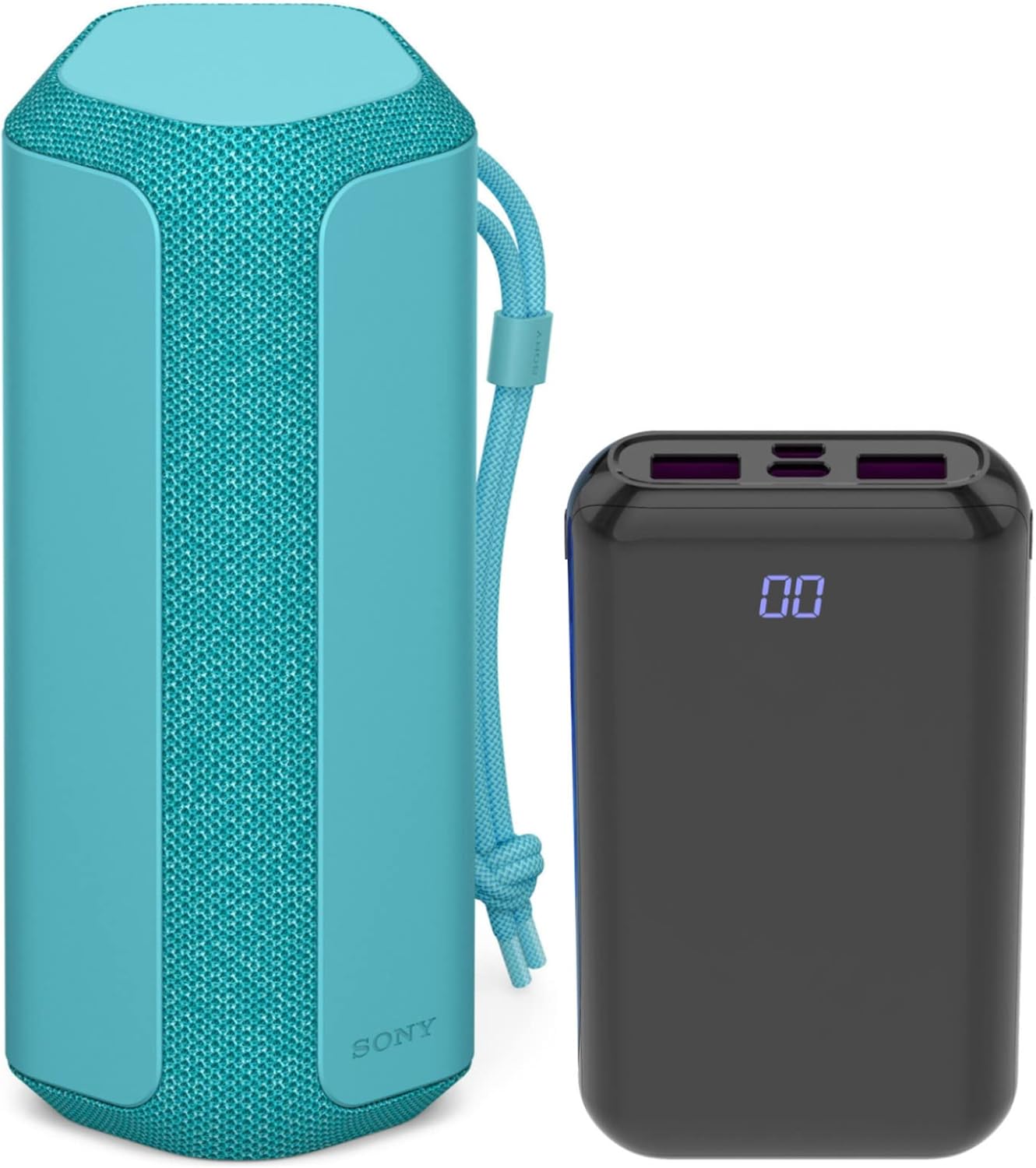 Sony SRS-XE200 X-Series Wireless Ultra Portable Bluetooth Speaker (Blue) Bundle with Portable Speaker Accessory (2 Items) Sony SRS-XE200 X-Series Wireless Ultra Portable Bluetooth Speaker (Blue) Bundle with Portable Speaker Accessory (2 Items)