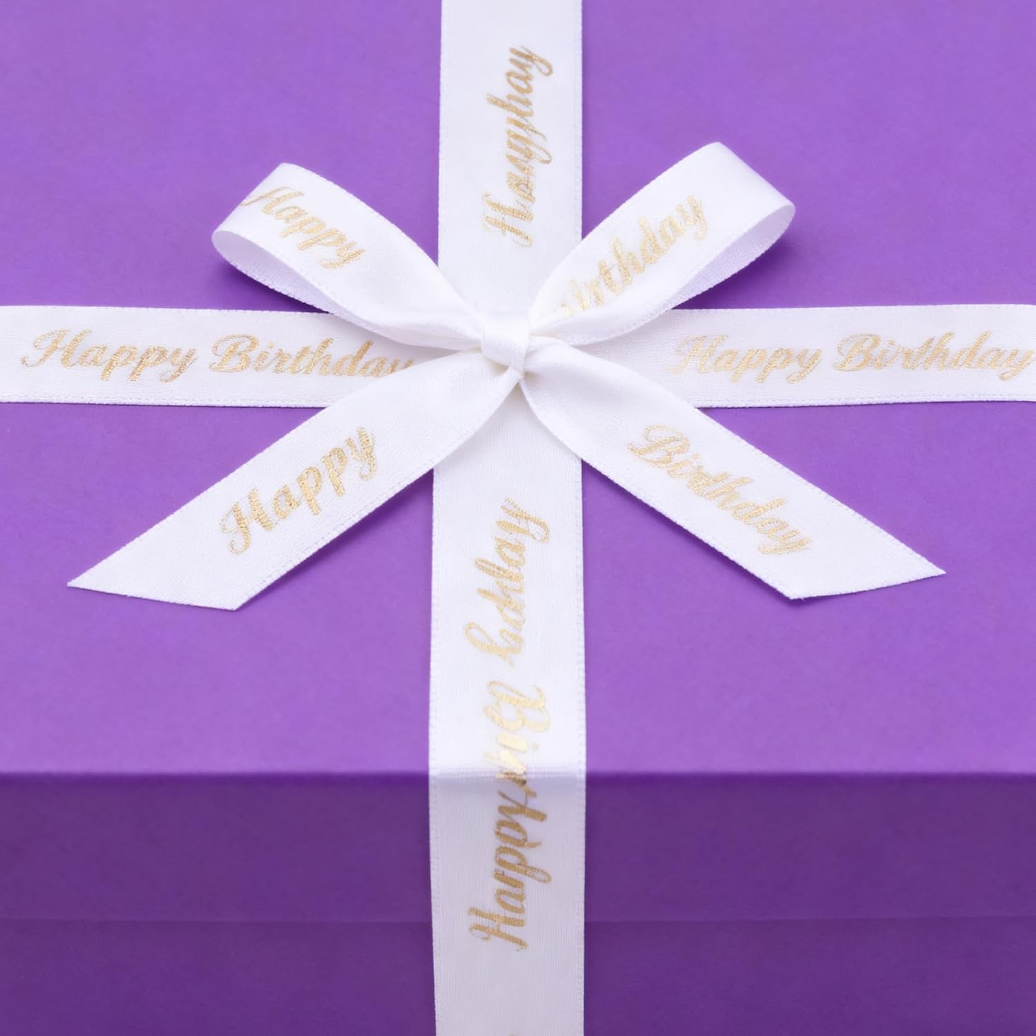 Meseey Satin Ribbons for Wedding Decoration - Party Supplies, DIY Gift Wrapping, Craft Bow Making, Bouquet, Cake Toppers (White) image 3