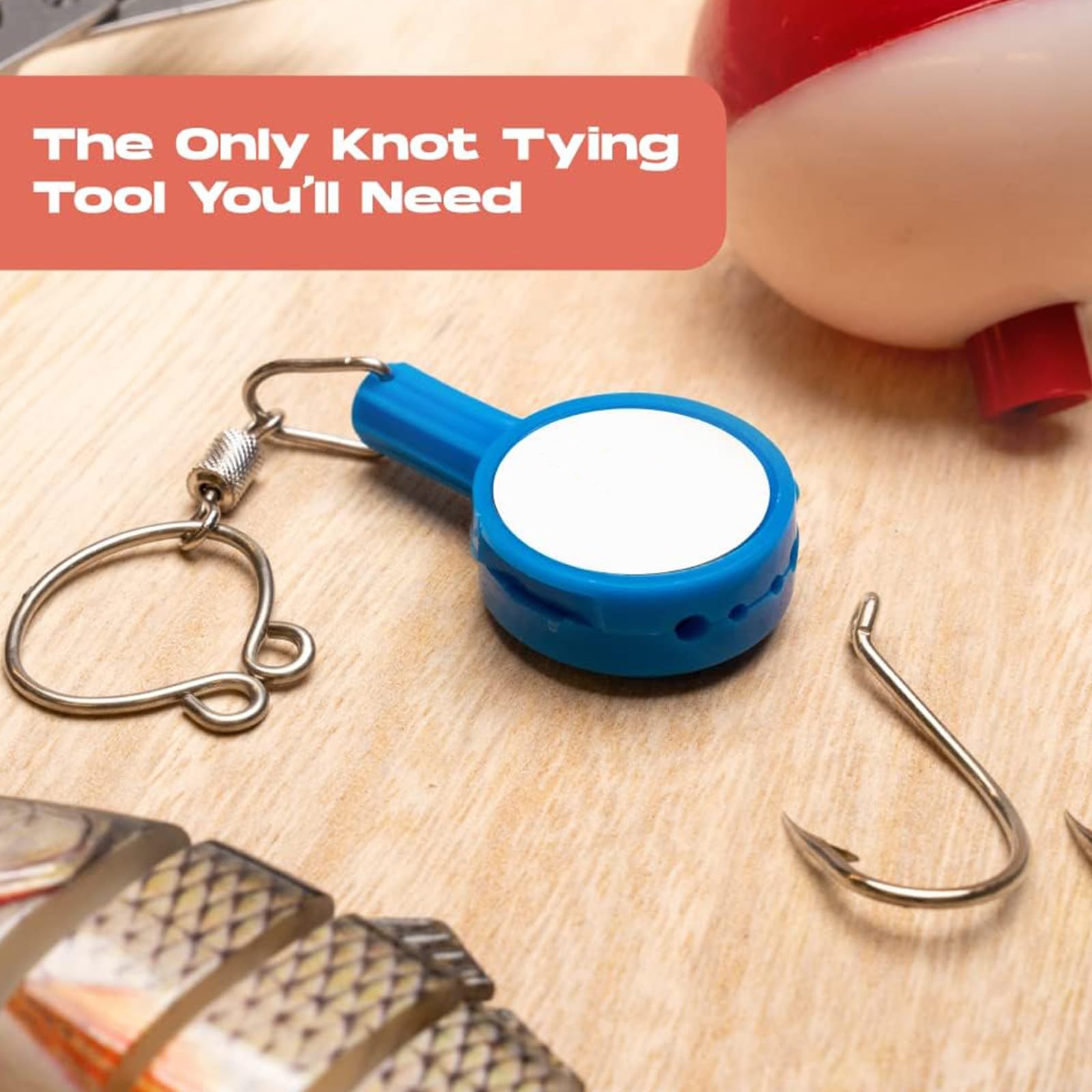 Fishing Gear Knot Tying Tool, green - Image 4