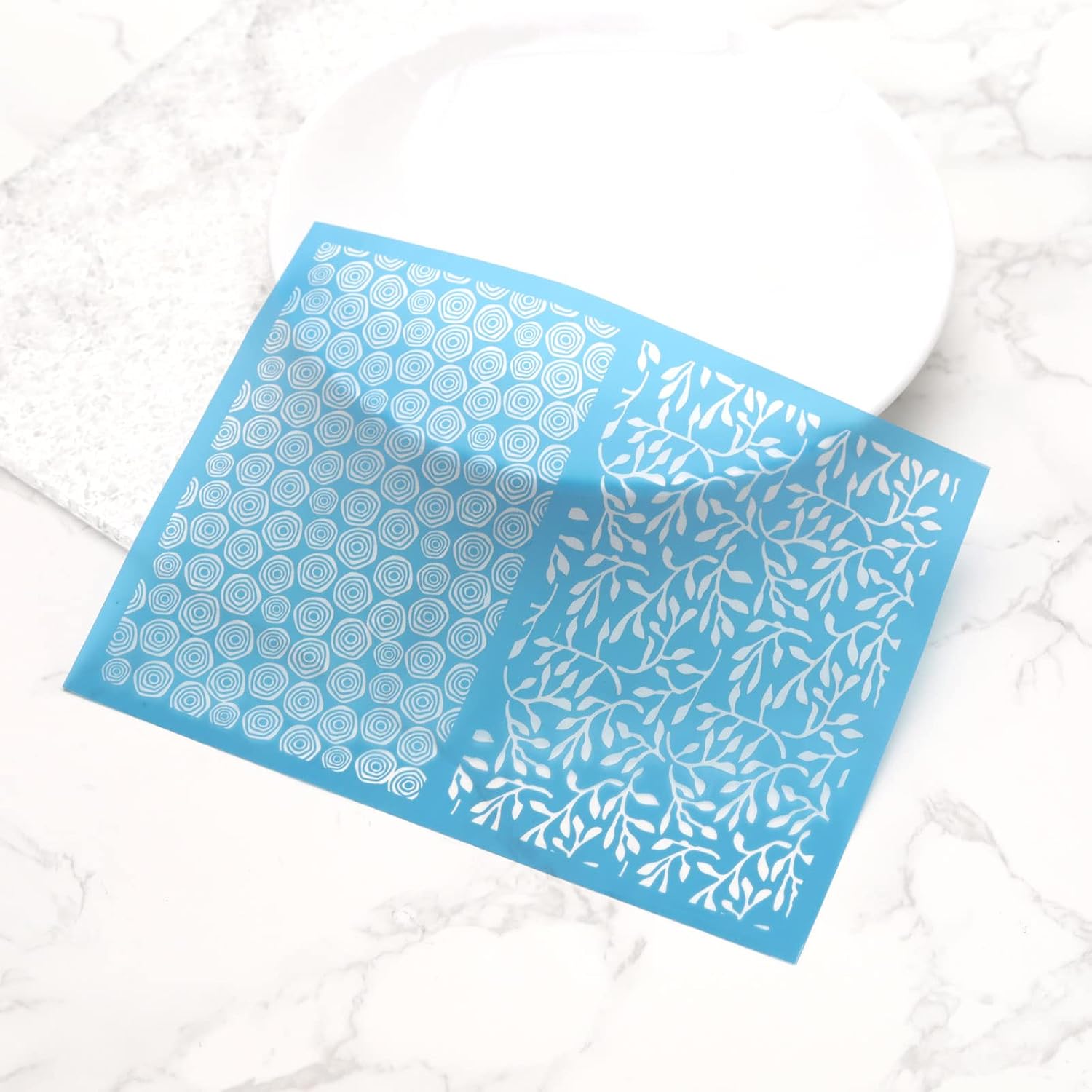 3Pcs Clay Screen Printing Template Screen Printing Stencils Silk Screen Stencils Accessories for DIY Craft Making 12x16cm