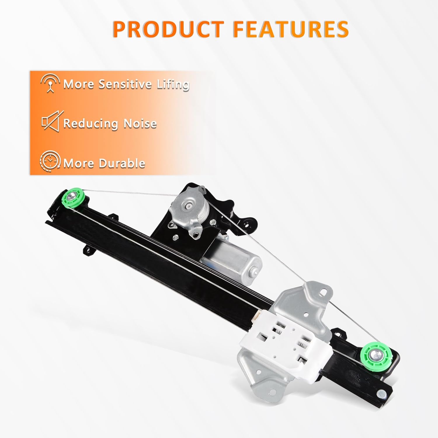 Front Left Driver Side Power Window Regulator with Motor Assembly Compatible for 2013-2018 Nissan Altima, Replacement 748-064