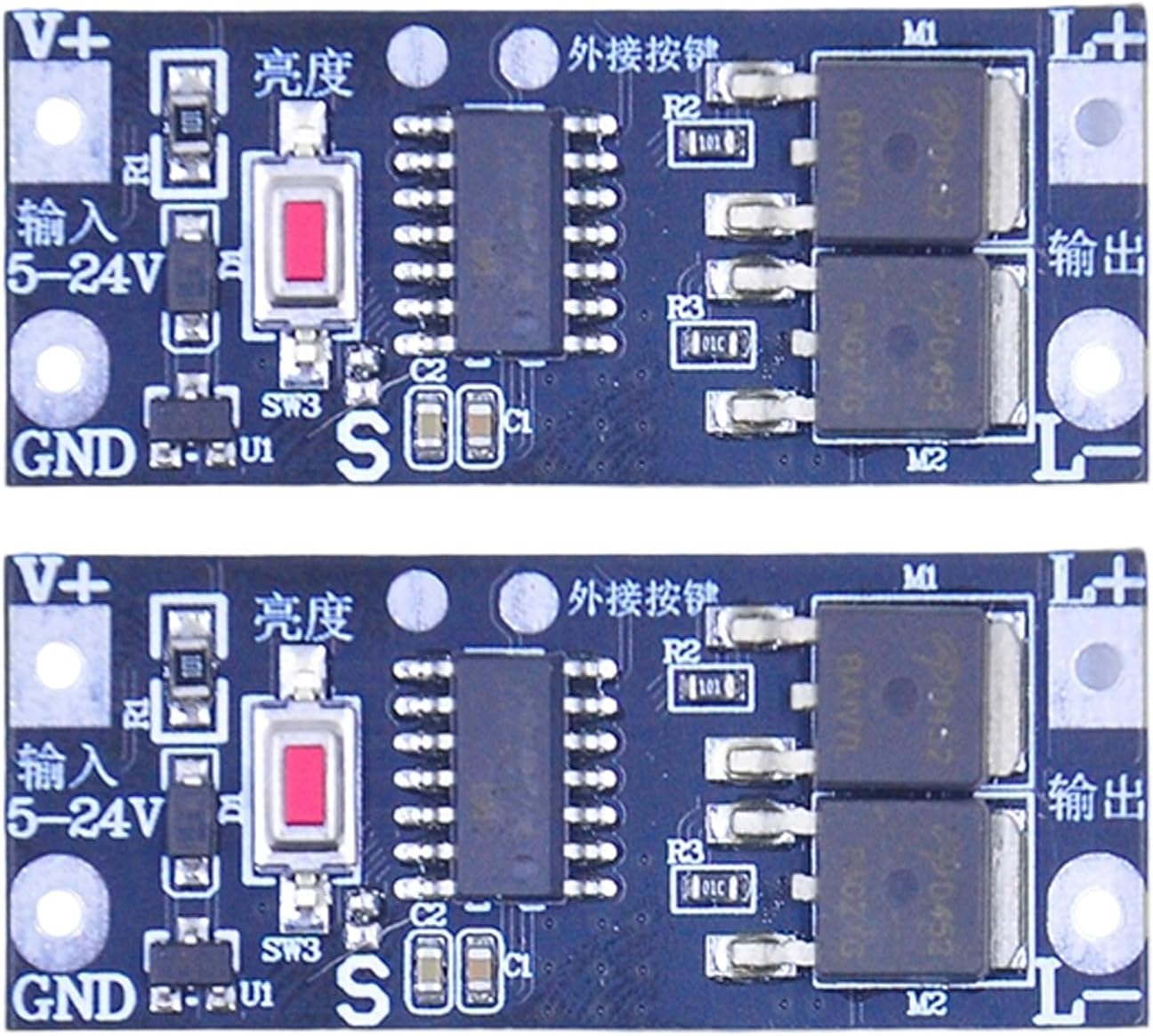 Soft Starts LED Strips Driver Module with Fade In/Out Timing and Overloads Protections Night Light in Out Controller