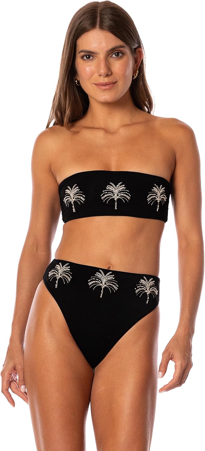 Maaji Womens Midnigh Palm Sully Bottom High Rise - Image 2