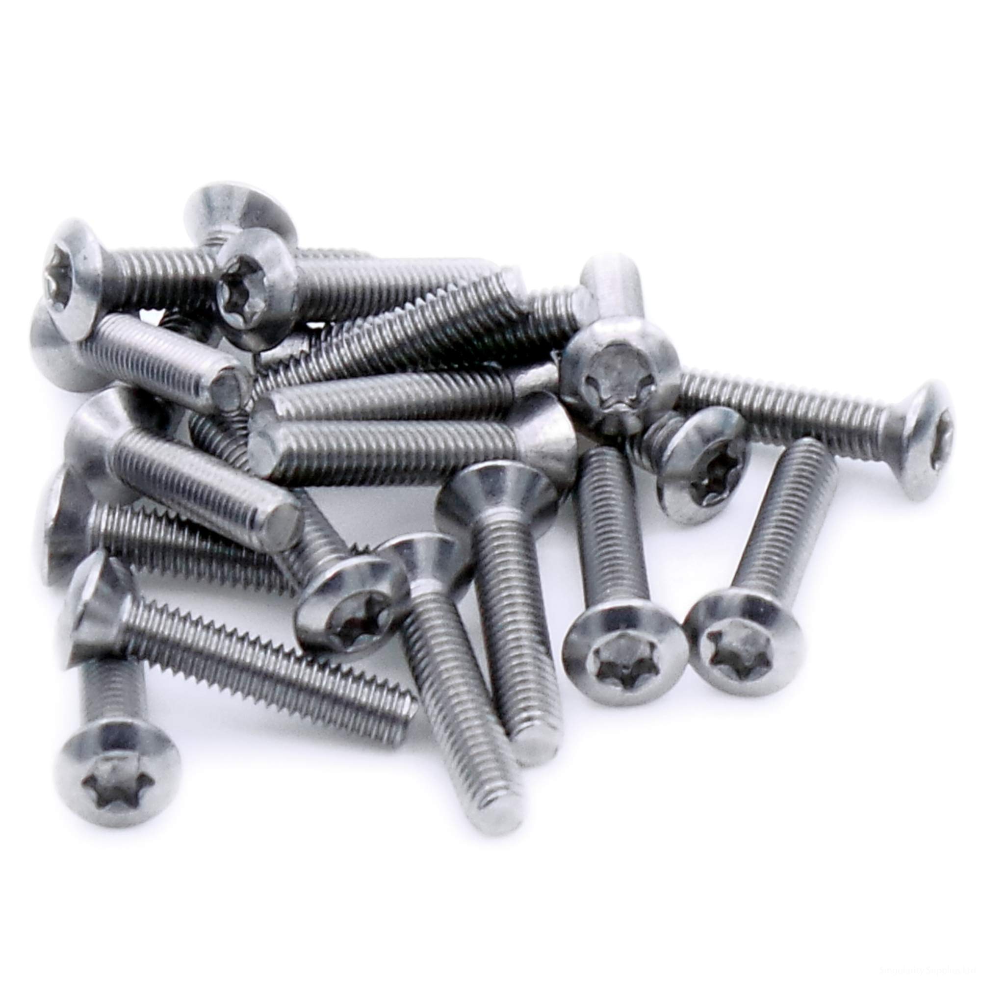 Singularity Supplies M2 (2Mm X 12Mm) Tx Socket Raised Countersunk Machine Screw (Bolt) - Stainless Steel (A2) (Pack Of 20)