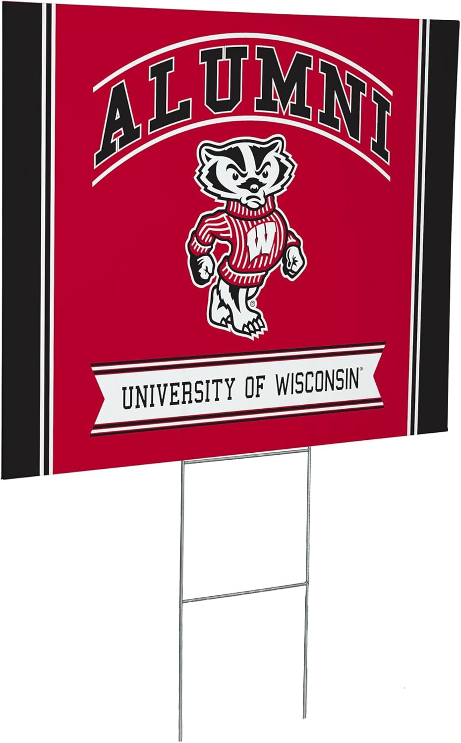 NCAA University of Georgia Alumni Outdoor Yard Sign, Coroplast Yard Signs with Stakes 18x24, College Alumni Signs for Lawn, Graduation Party