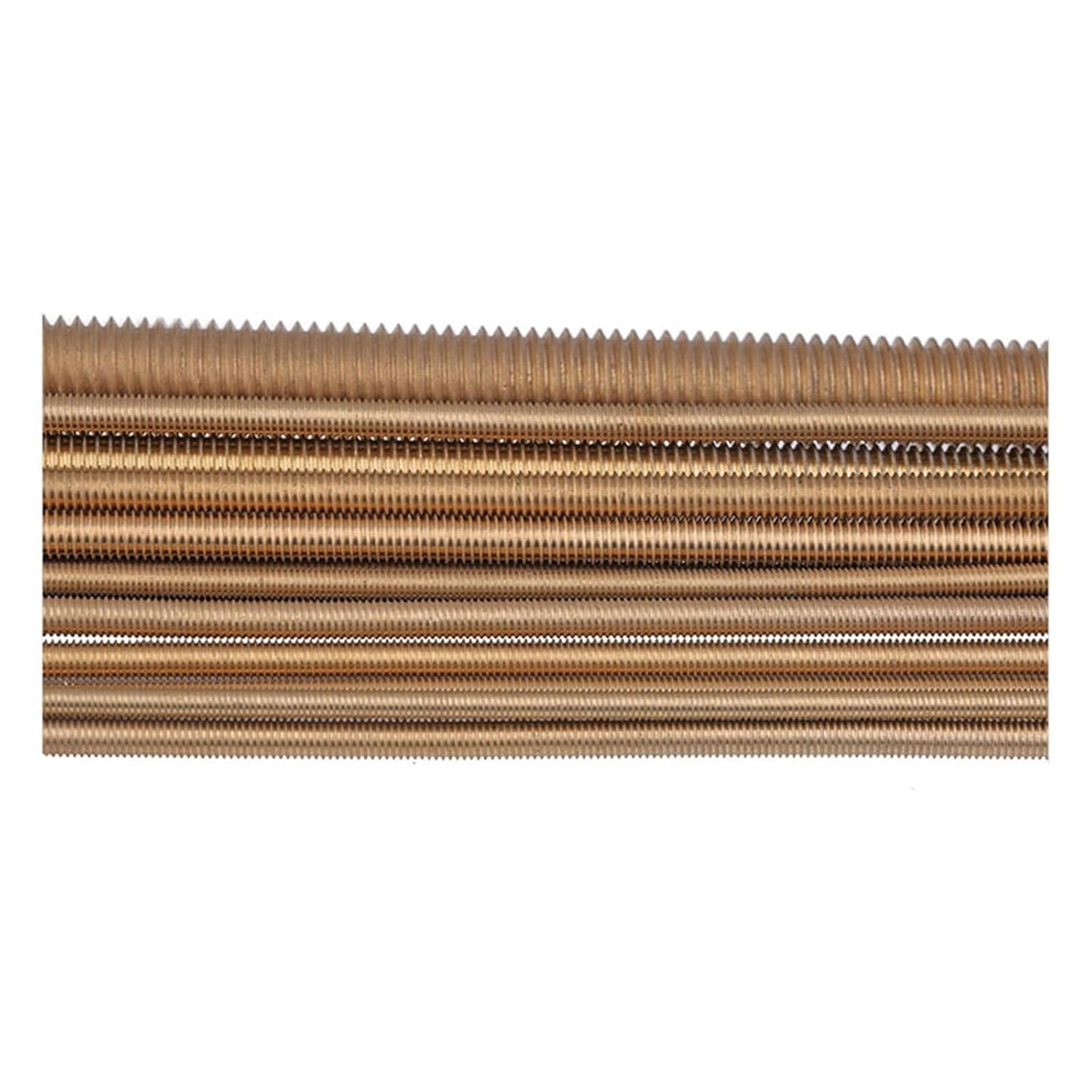 Brass Threaded Rod Studding Screw Various(M6x250 2pcs)