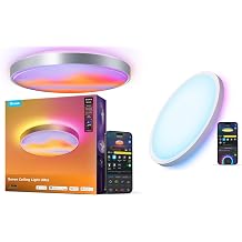 Govee Smart Ceiling Light 12 Inch Bundle with Ceiling Light Ultra 21 Inch 5000LM