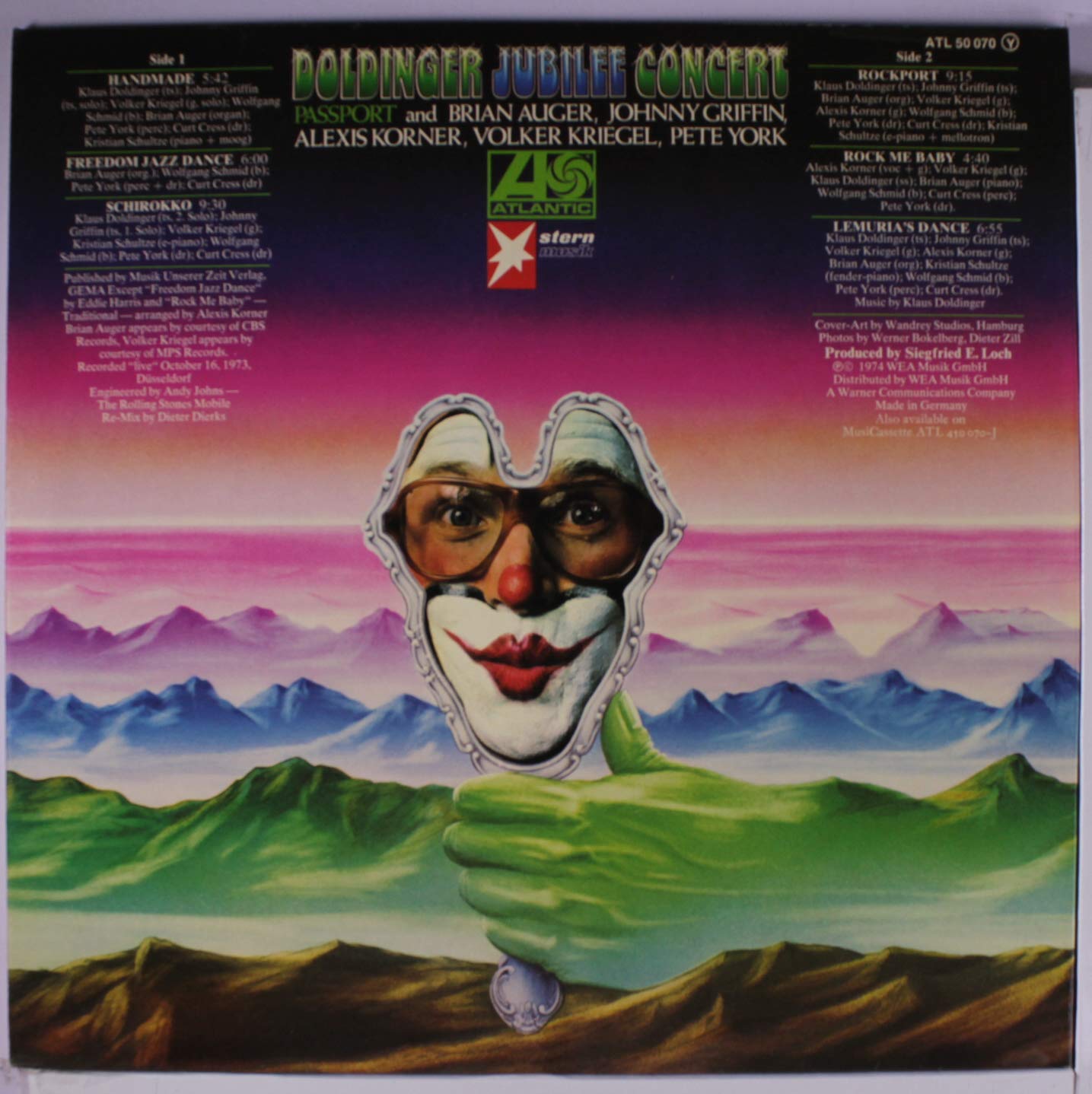 doldinger jubilee concert LP