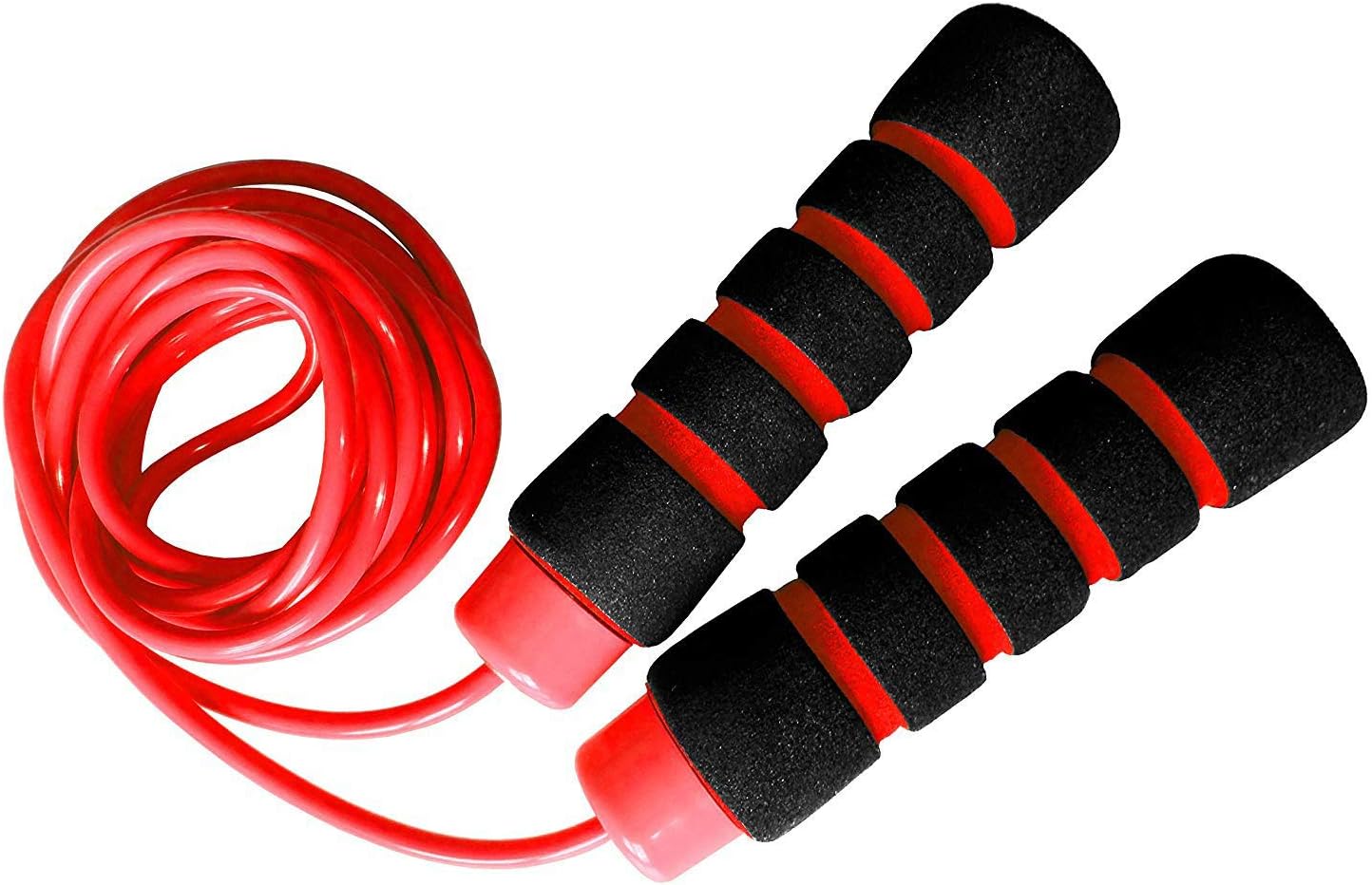LimmAdjustable Jump Rope for Workout - All-Purpose Exercise Jump Rope Kids & Adults Love with Tangle-Free, Comfortable Foam Handles - Best Slimming, Cardio & Endurance Training
