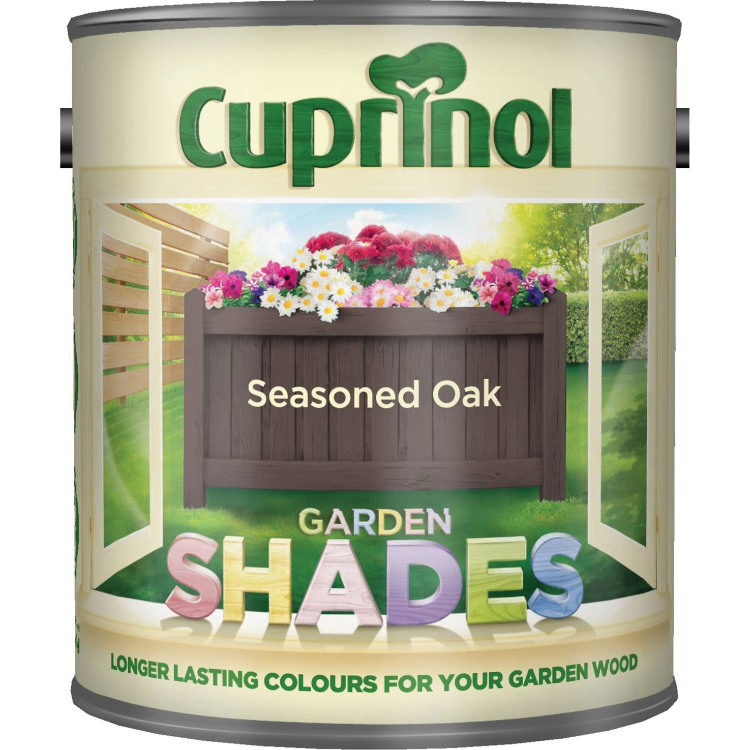Cuprinol Garden Shades Exterior Wood Protector Seasoned Oak 2.5 Litres