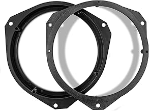 RED WOLF Speaker Rings Adaptor for Opel Fiat Alfa Romeo Citroen Peugeot Car Door Speaker Adapter Front Pack of 2 Speaker Adapters