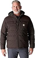 Carhartt Men's Montana Loose Fit Insulated Jacket - Windproof, Water Repellent, Warmest for Cold Weather Work