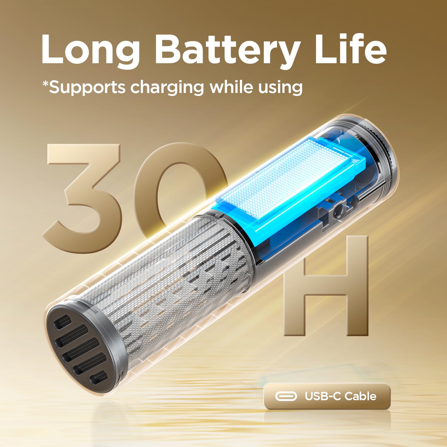 BOYA by-MM1 AI - Microfono direzionale per iPhone 15/16/17, Android, fotocamere DSLR, videocamere, cancellazione del rumore, durata della batteria 30 ore, microfono video per vlog, podcast, streaming