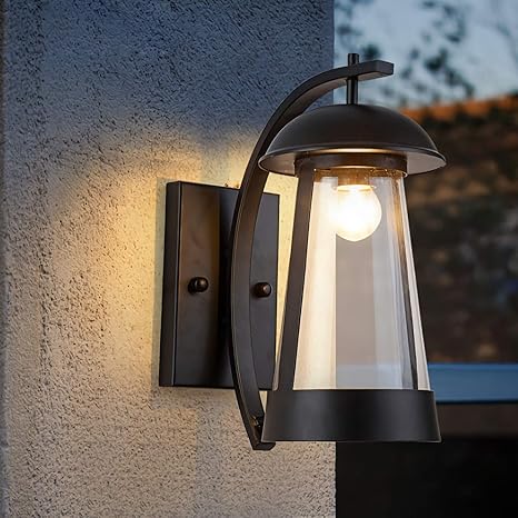 Amazon 屋外壁ライト壁マウント器具壁取り付け用燭台外装防水ランプ照明ガーデンバルコニー廊下ガレージポーチライトe27 E26 ブラケット ライト