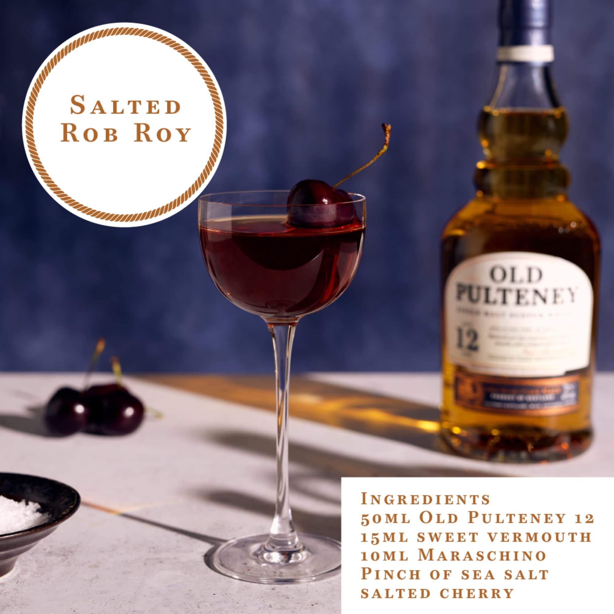 Old Pulteney Highlands Single Malt Whisky 12 Years 1 x 0,7l) – Der maritime, von Meeresluft geprägte Whisky aus Schottland in der Geschenkverpackung mit 40% vol. Alkohol
