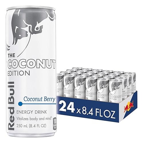 Red Bull Coconut Edition Coconut Berry Energy Drink, 8.4 Fl Oz, 24 Cans - Coconut Berry - 8.4 Fl Oz, 24pk, (1x24)