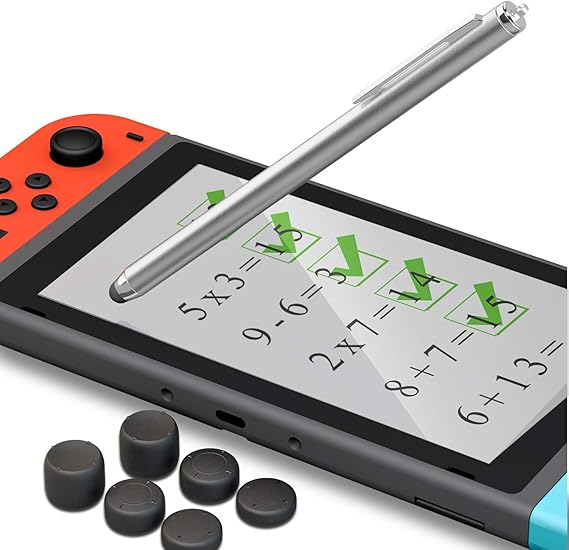 ECHZOVE Stylus Set for Nintendo Switch, Stylus for Nintendo Switch and