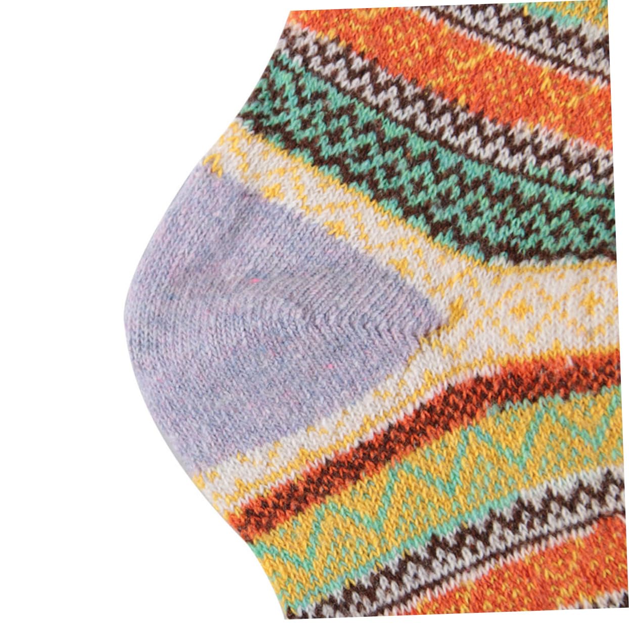 SHERCHPRY 10pares Calcetines De Lana Para Mujer Diseño Vintage Térmicos y Cómodos Para Invierno Paquete