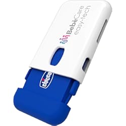 Alarma Para Auto Con App Chicco Bebècare Easy-Tech Sistema Universal Antiabandono para Silla de Coche para Bebé, con App Bluetooth, 3 Niveles de Alarma, Alarmas Inteligente - Blanco/Azul