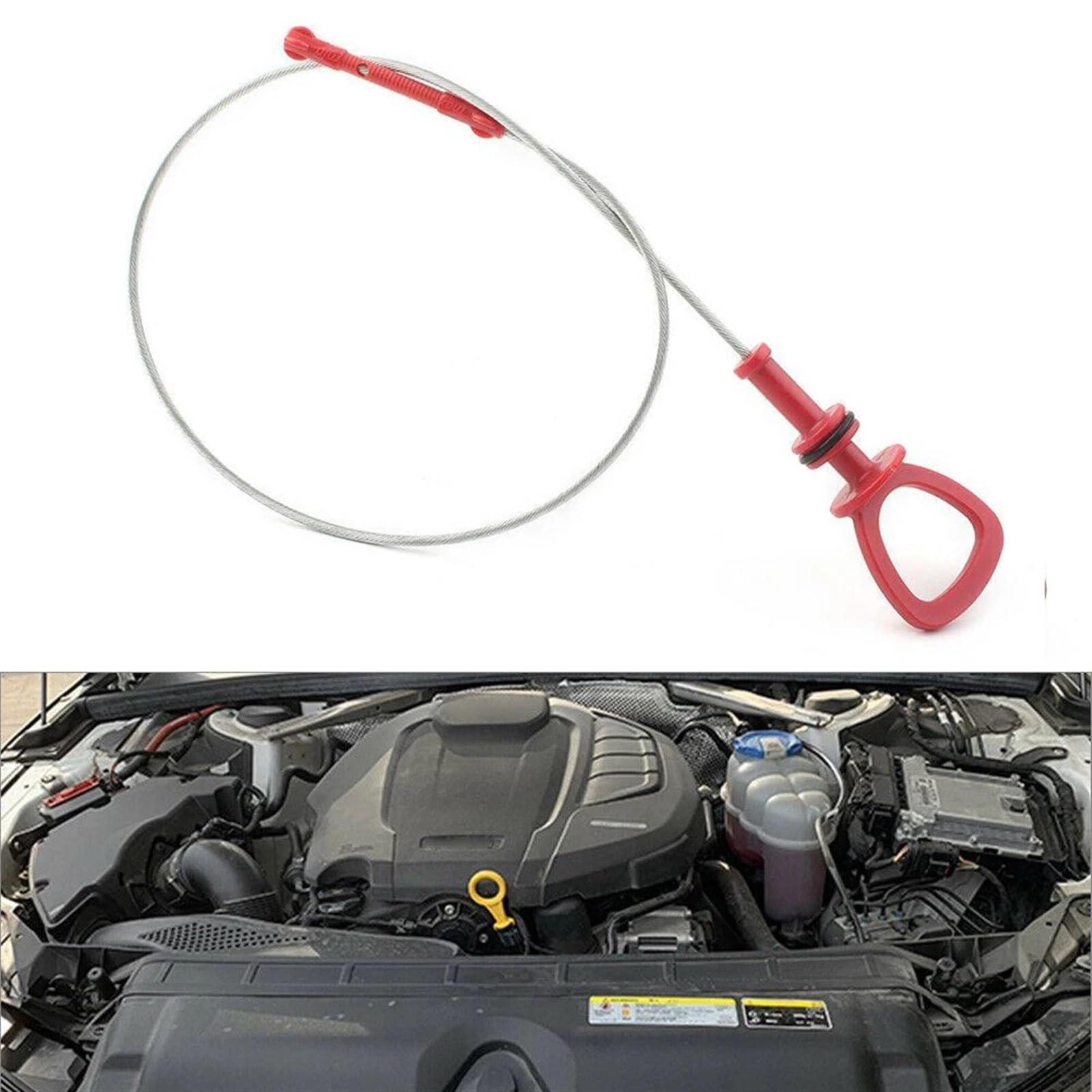 1 Asta di Livello Olio Motore per Auto Car Stuff 2710100372 per Mercedes per Benz per W203 W209 W211 CLK R171 Asta di Livello Olio