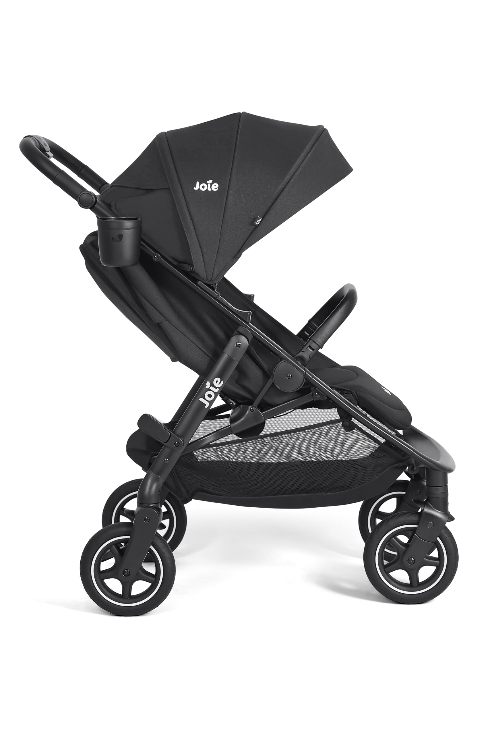 Joie mydrift™ City-Sportwagen – Leichter Buggy mit 360°-Drift-Funktion, Schnellfaltmechanismus, kompakt & wendig, Raven
