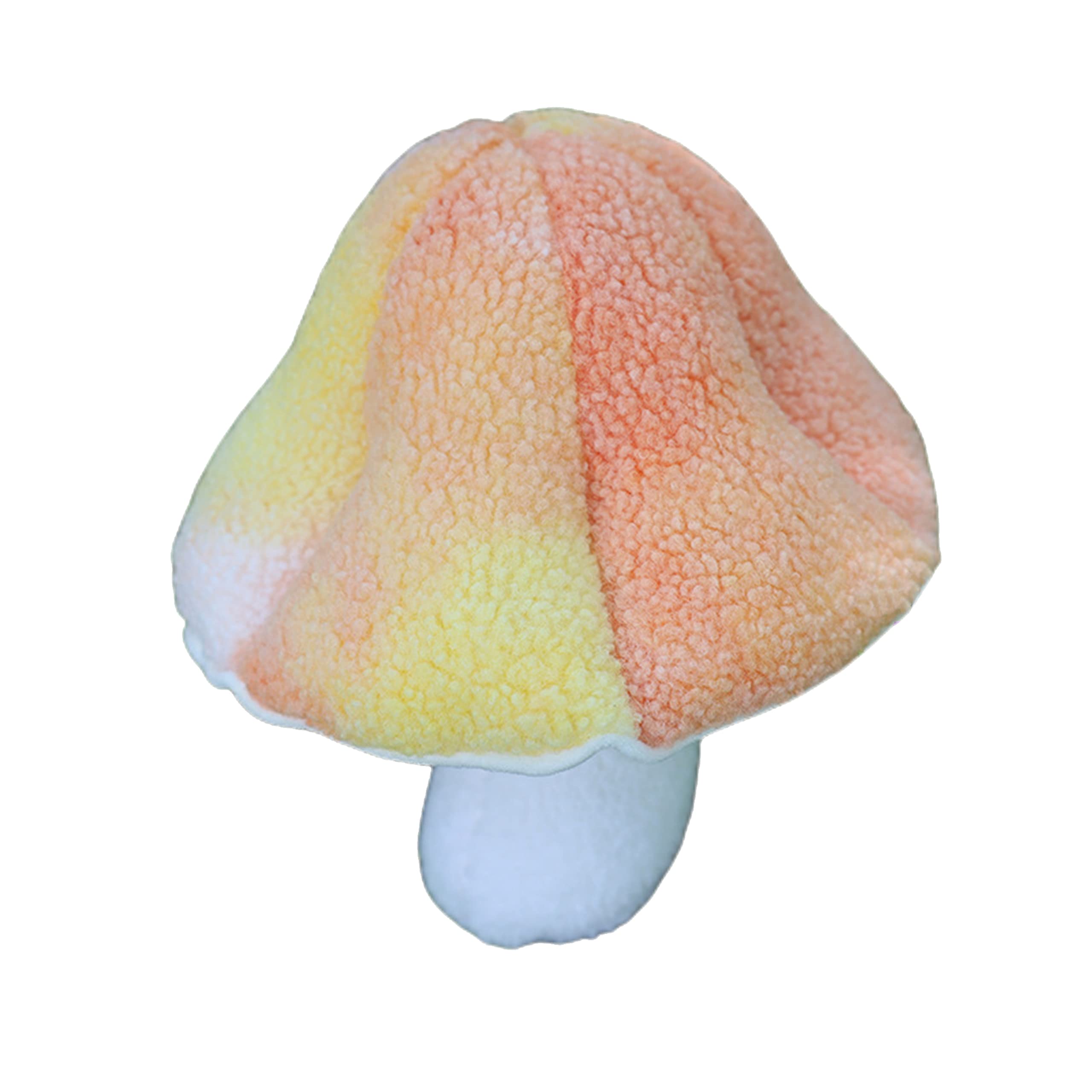 Mushroom Pillow Floor Pillow Sofa Cushion Home Decoration Reading Pillow (32cm, Brown)