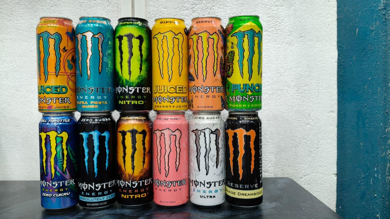 Monster Energy Drink Variety Pack, Multiple Flavours Including