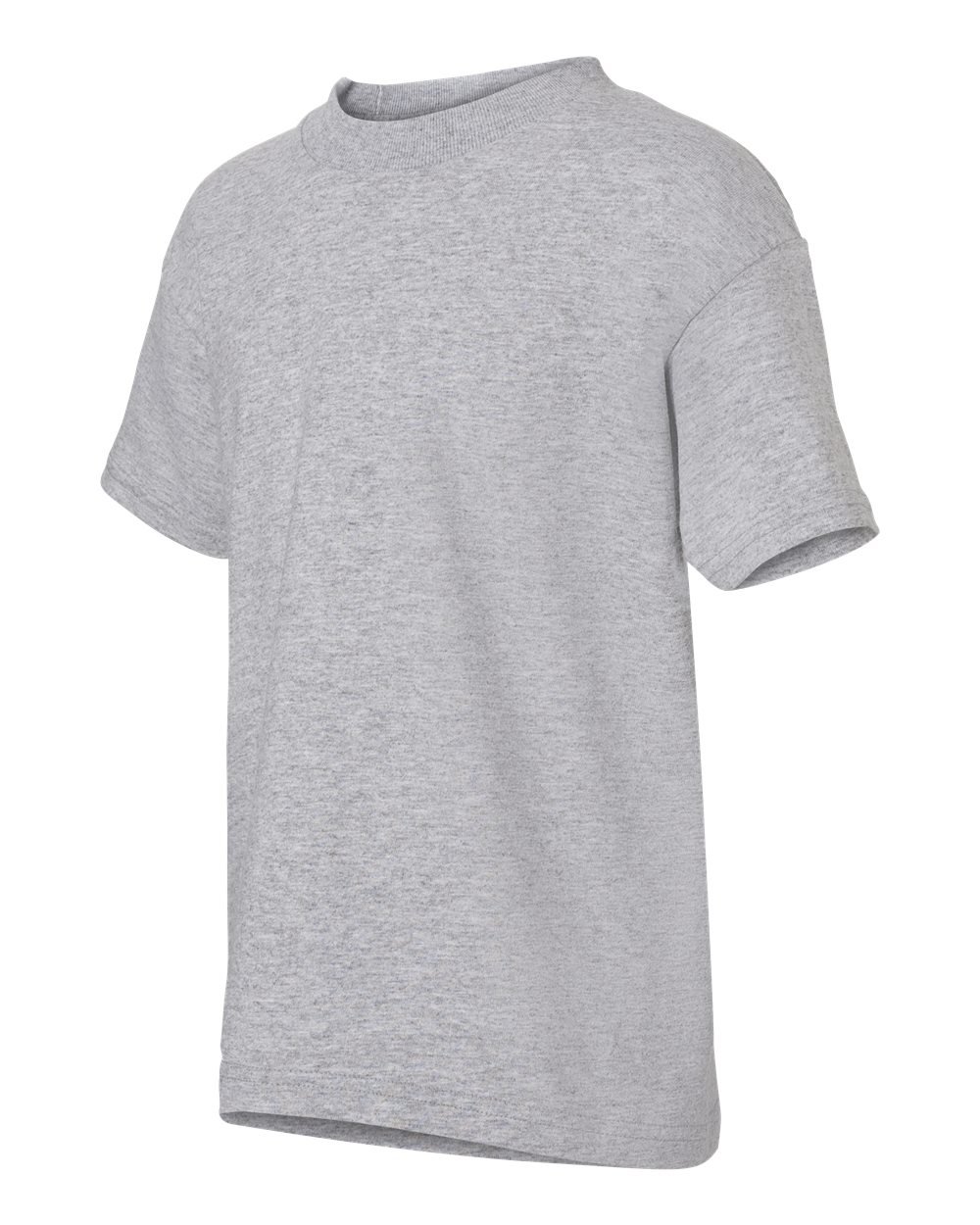 Hanes Big Boys' Comfortsoft T-Shirt (Pack of 6), Light Steel, Medium