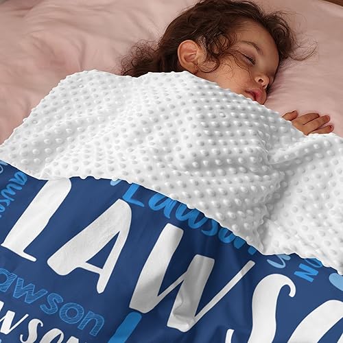 Miniatura 5 de Dr.TOUGH Manta de bebé personalizada con nombre, mantas de bebé personalizadas para niñas, mantas de bebé personalizadas para niño con nombre para