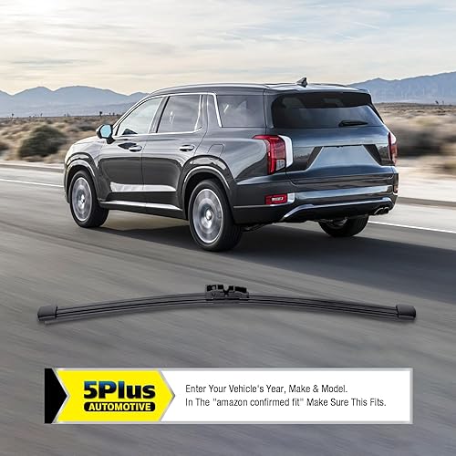 Vista 157 de 5 PLUS® - Limpiaparabrisas trasero de 25.5 cm, repuesto filtro genérico