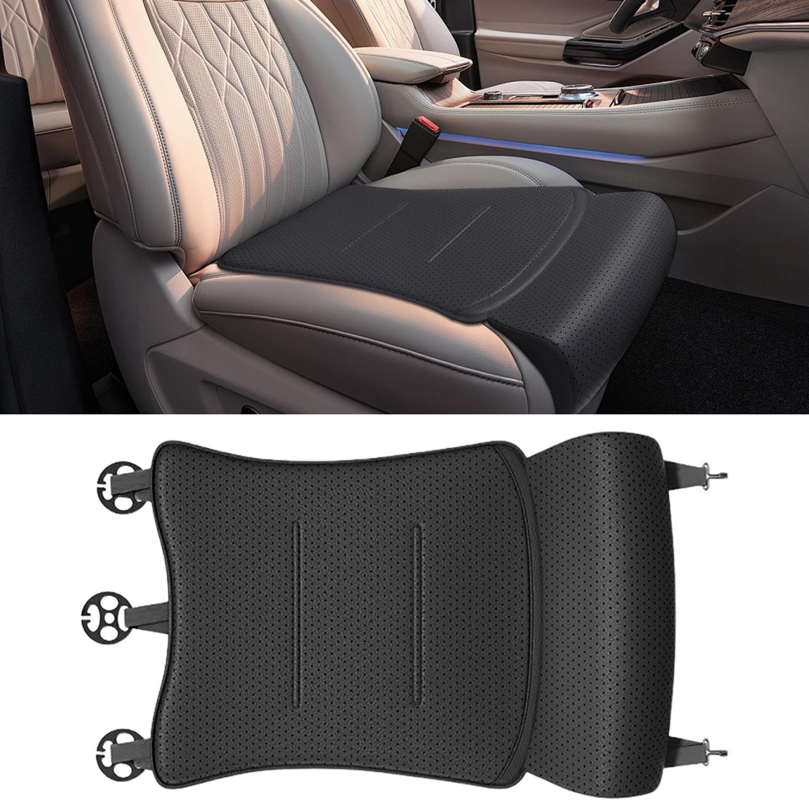 Autositzverlängerung Beinabstützung,Beinstütze Autositzkissen - Ergonomisches Fahrzeugzubehör Für Fahrer Fahrerinnen SUV Auto LKW