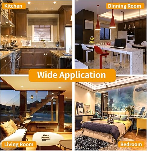 Miniatura 7 de Bombilla LED BR30, 10 W (equivalente a 65 W), regulable, 850 lúmenes, 2700 K, color blanco suave, bombillas LED de 25000 horas de vida útil (paquete