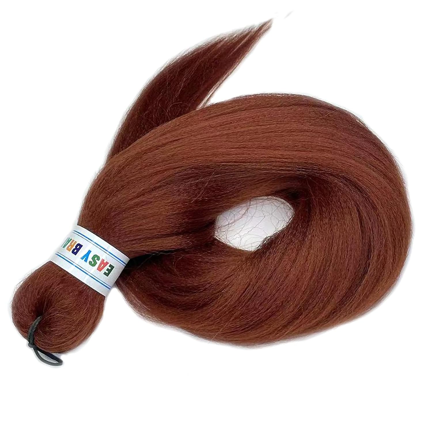 Buy UPruyo 350 Ginger Braiding Hair Pre Stretched Kanekalon Knotless