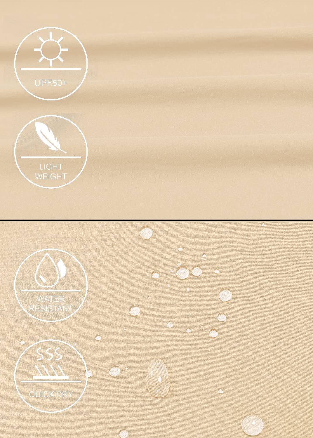 Women's Capri Pants Lightweight Outdoor Cargo Hiking Capris Quick Dry UPF 50 with Zipper Pockets - Image 5