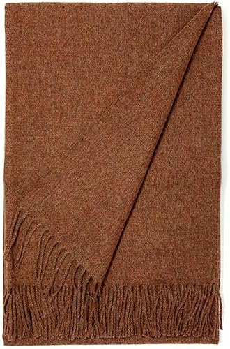 Manta Cityscape  100% pura lana de alpaca bebé  6.6 pies de largo x 4.25 pies de ancho  Ropa de cama hipoalergénica, suave y acogedora (Venecia)