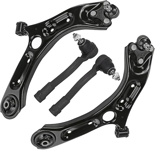 Miniatura 60 de Detroit Axle - Kit de brazos de control frontal RWD para Chrysler 300 Dodge Challenger Charger Magnum, 2 brazos de control superiores 2 rótulas