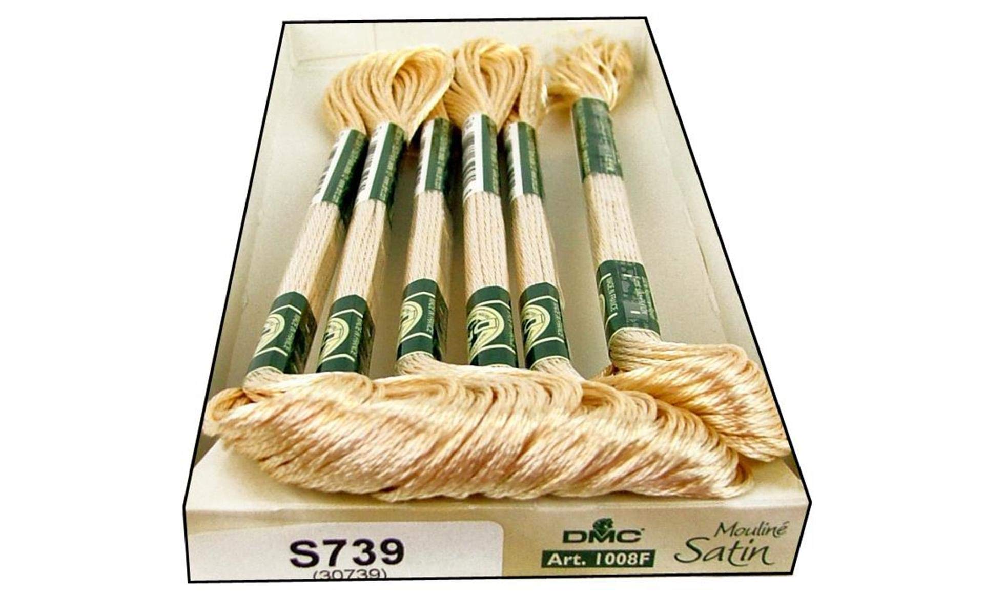 Dmc Satin Floss 8.7Yd-Ultra Very Light Tan